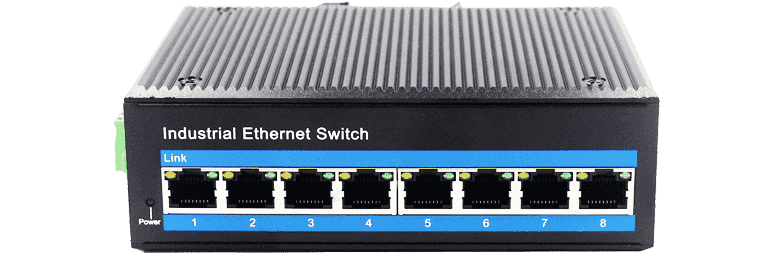 8-Port Full Gigabit Industrial PoE Switch