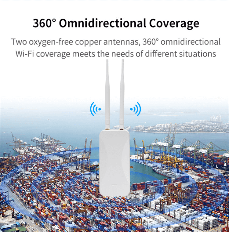 Outdoor Access Point Wireless Dual Band1200Mbps  ——GZ-AP1200F