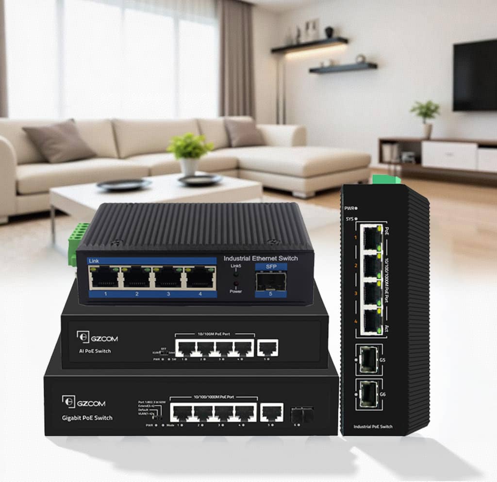 Comparison Points for 4 Port PoE Switches