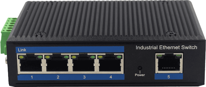 GZCOM Industrial 4 Port PoE+ Switch